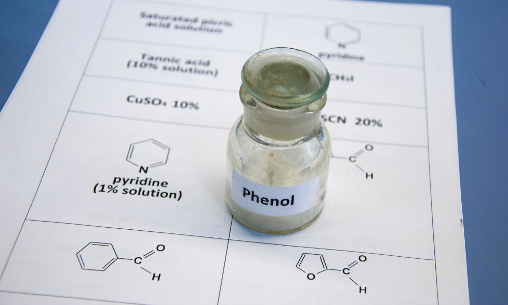 The Physical and Chemical Properties of Phenol