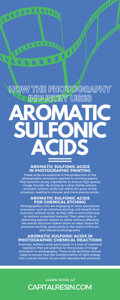 How the Photography Industry Uses Aromatic Sulfonic Acids