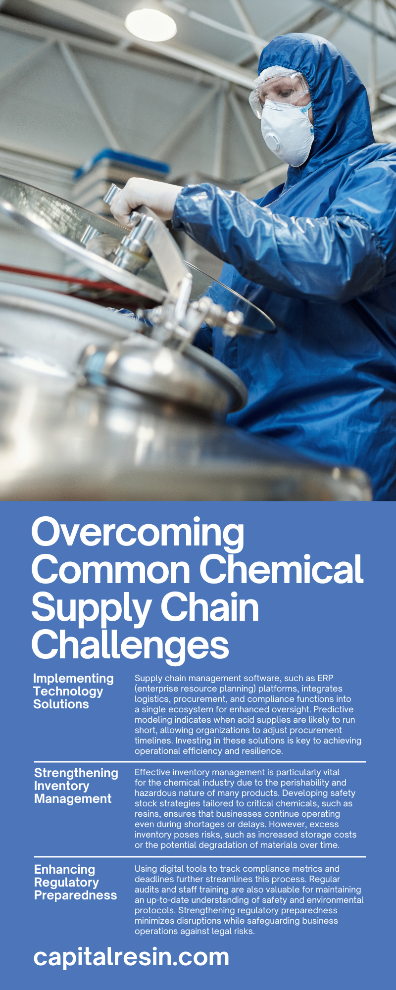 Overcoming Common Chemical Supply Chain Challenges